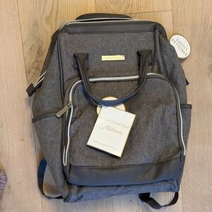 BananaFish Charcoal Diaper Bag Backpack